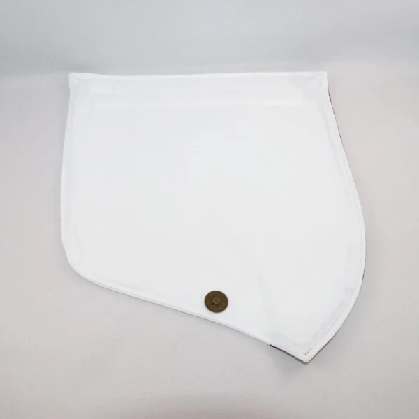Rabat bohème chic en alter-cuir de raisin végan – Dentelle bordeaux - Image 2