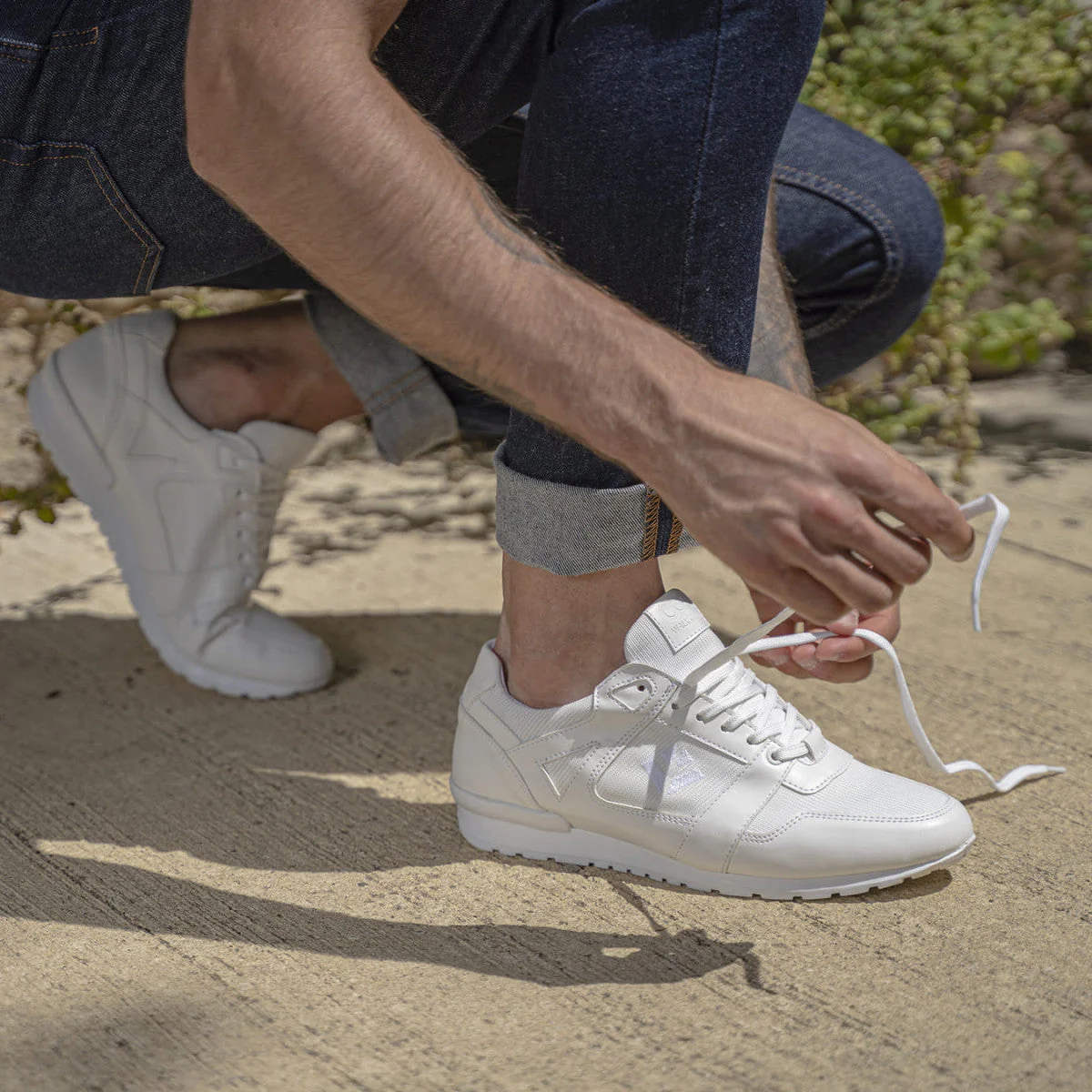 Baskets véganes pour hommes Blanche Raven - Image 8