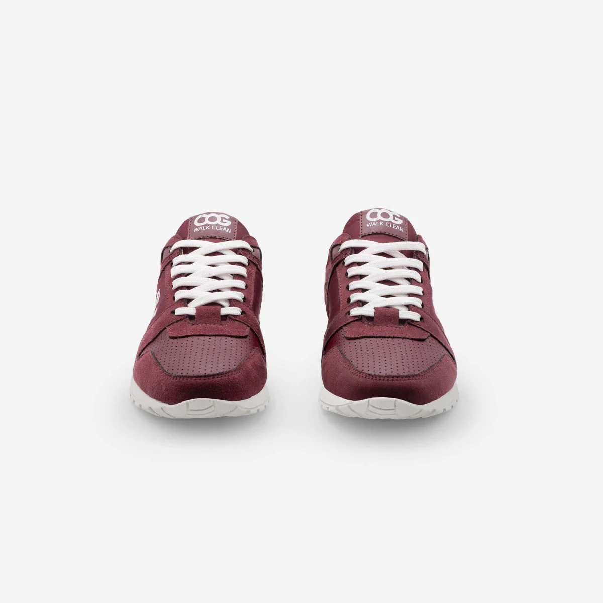 Baskets véganes pour hommes Bordeaux Raven - Image 3