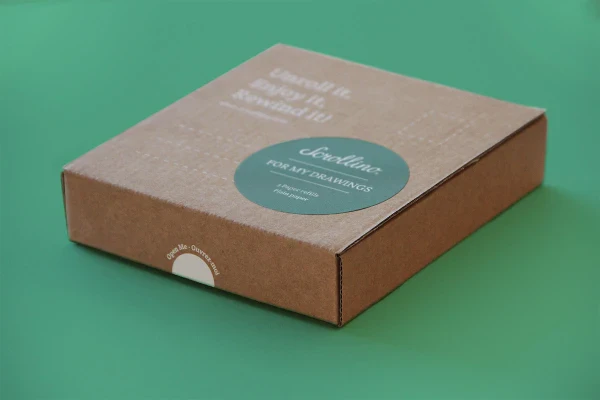 Recharges pour livre scrollino Papier Blanc - Image 2