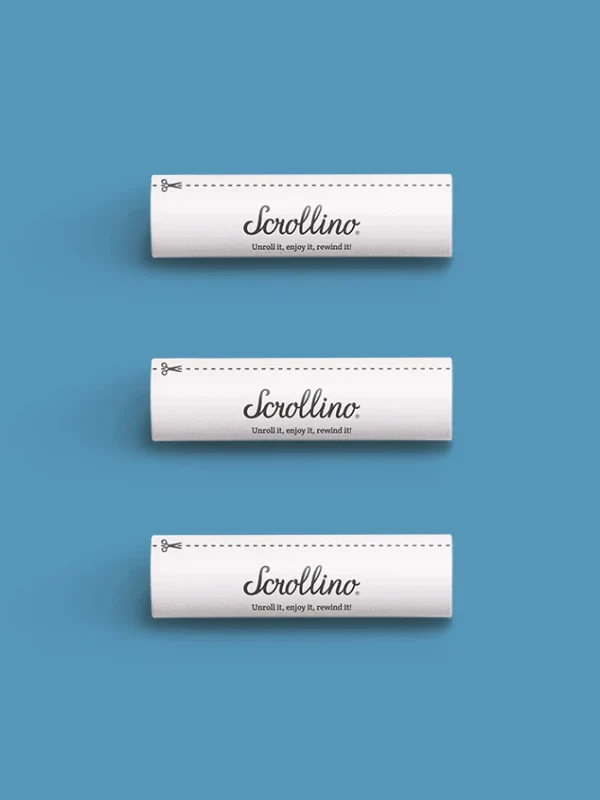 Recharges pour livre scrollino Papier Ligné - Image 3