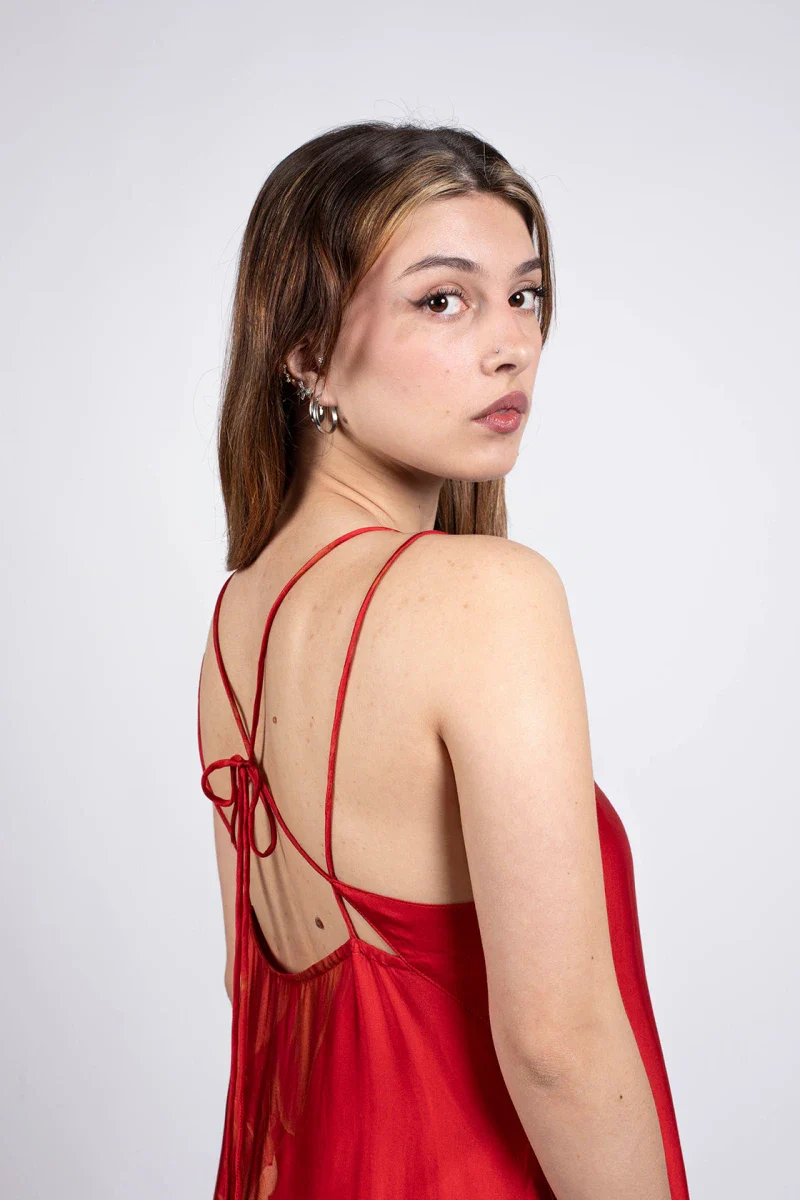 Robe en viscose éco-Responsable - Fabriquée en France - Image 3