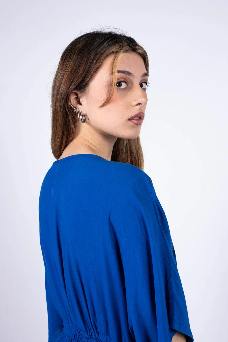 Robe bleu Indigo - Taille unique - Image 6