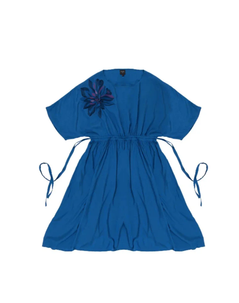 Robe bleu Indigo - Taille unique - Image 7
