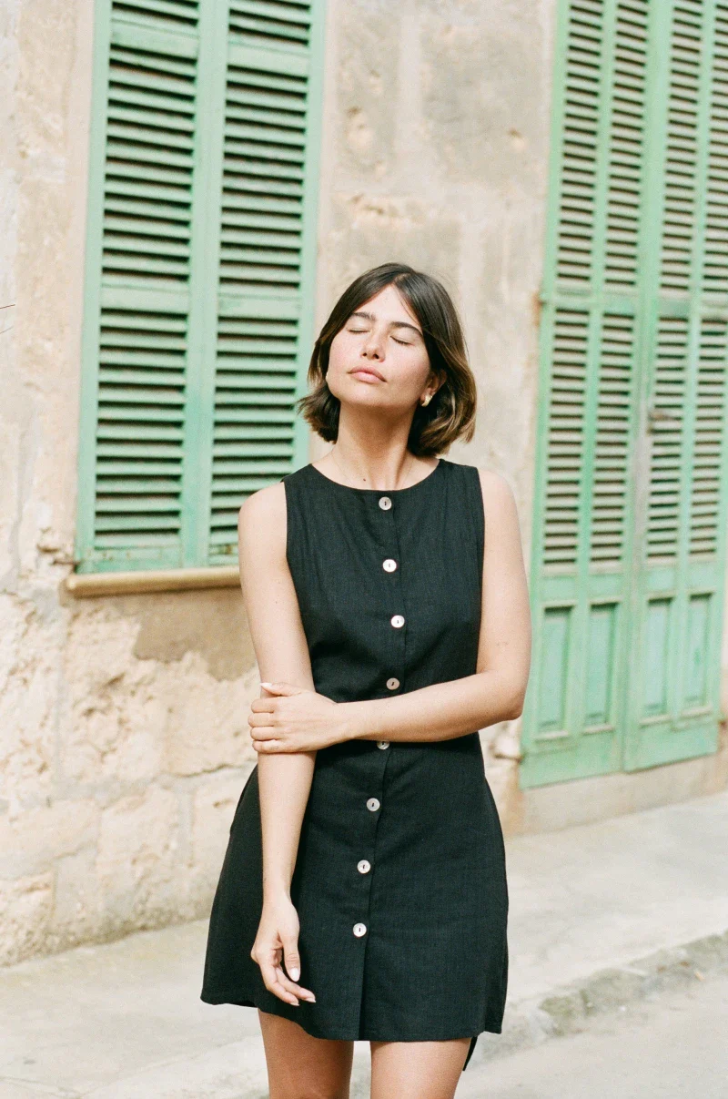 Robe noir - BILLIE - Image 3