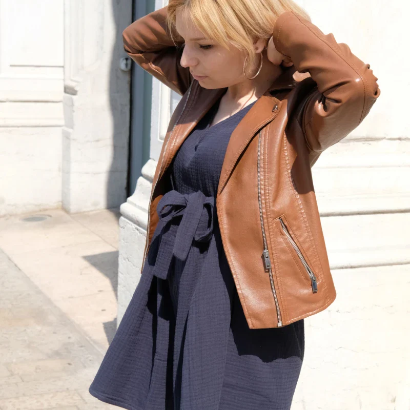 Robe toutes saisons en triple gaze de coton bio - Image 17