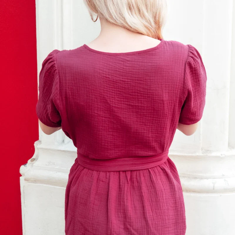 Robe toutes saisons en triple gaze de coton bio - Image 20