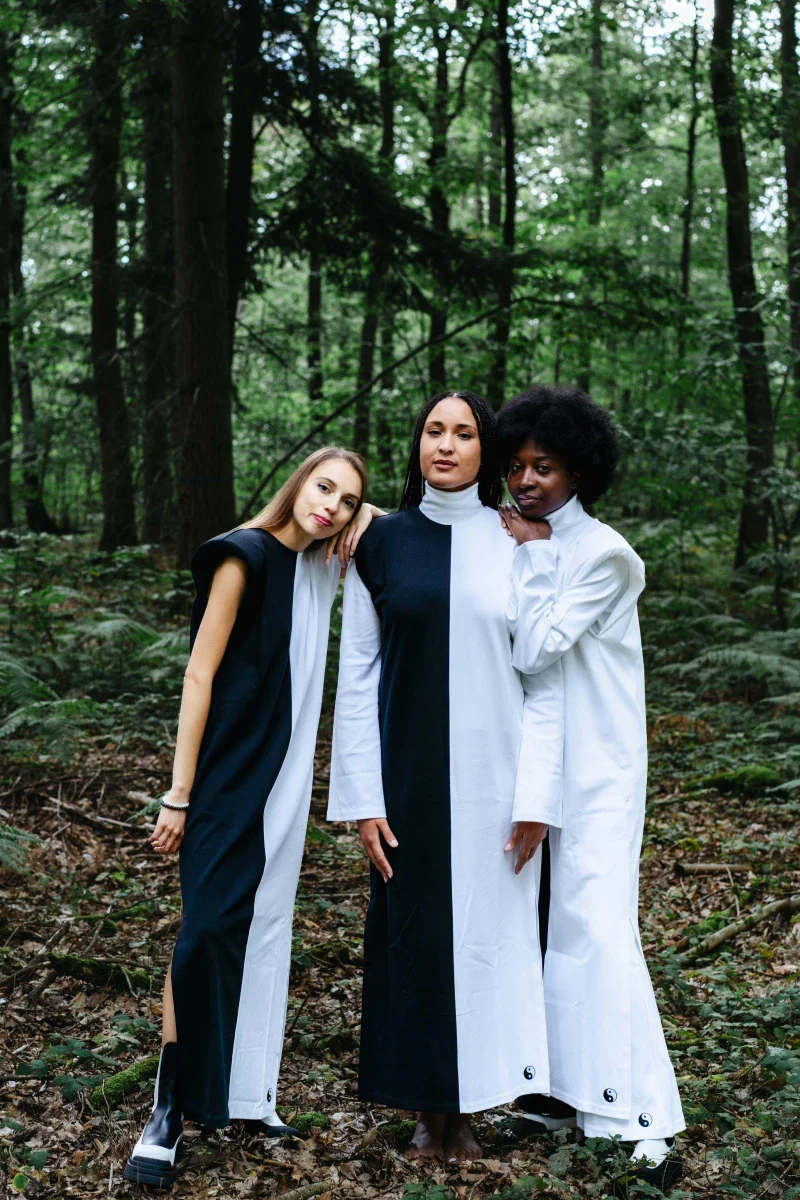 Robe Yin & Yang en Coton Bio - Image 14