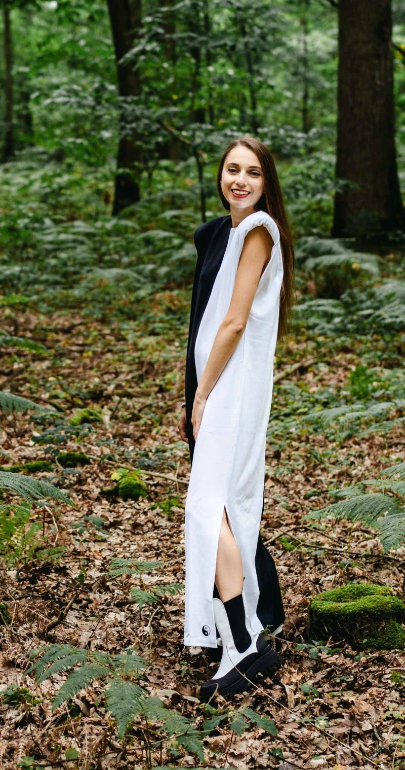 Robe Yin & Yang en Coton Bio - Image 18