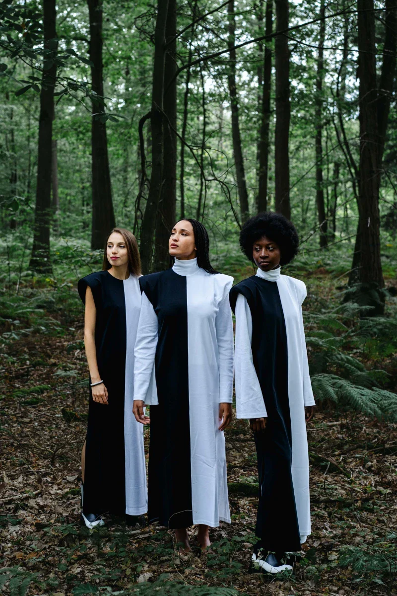 Robe Yin & Yang en Coton Bio - Image 20