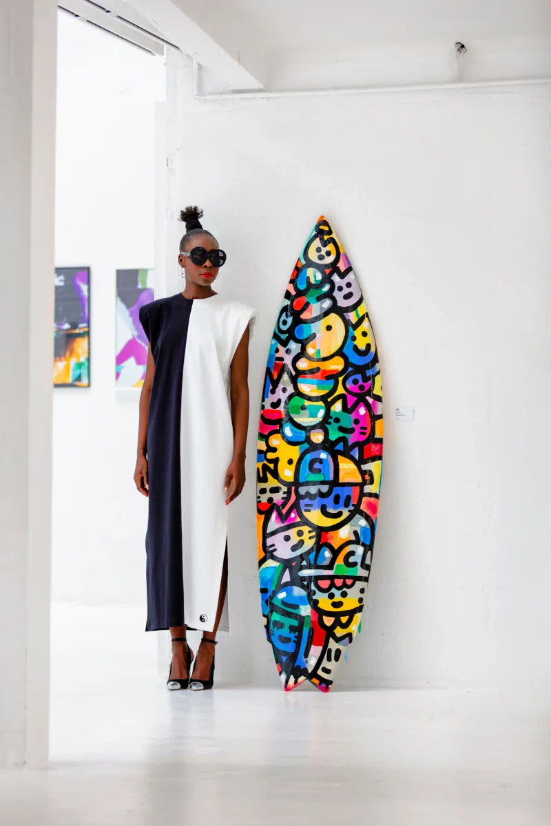 Robe Yin & Yang en Coton Bio - Image 3
