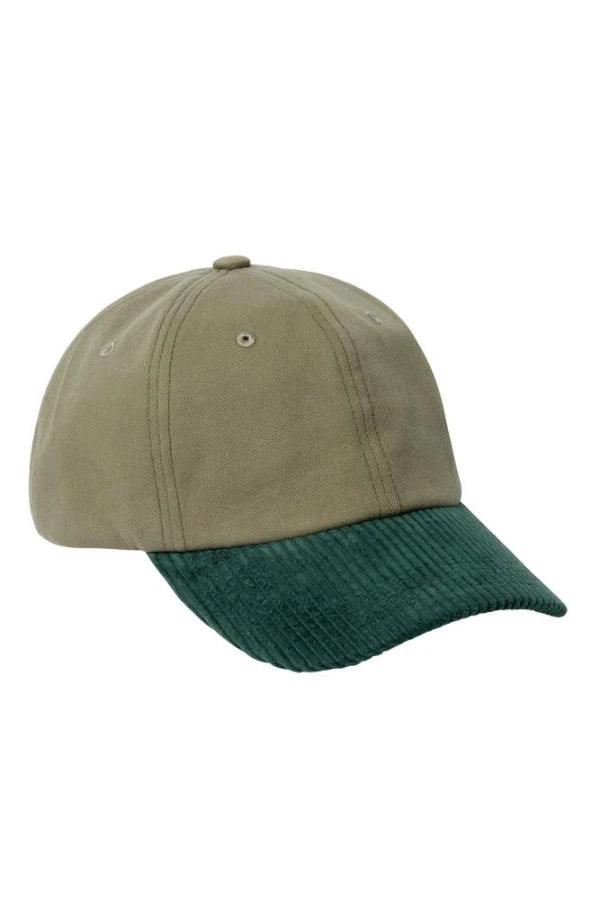 Casquette en coton bio vert ardoise - Rocky