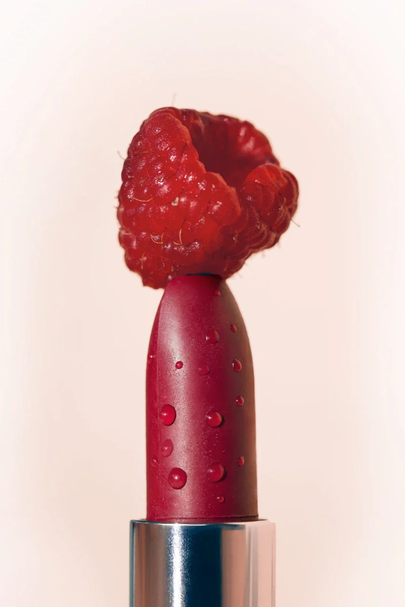 Rouge à lèvres couleur framboise certifié Bio - Image 6