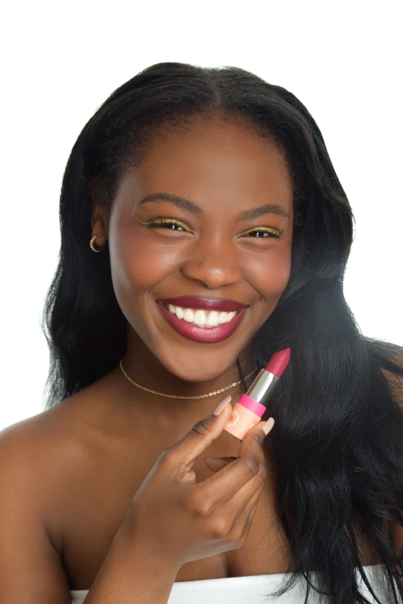 Rouge à lèvres couleur framboise certifié Bio - Image 7