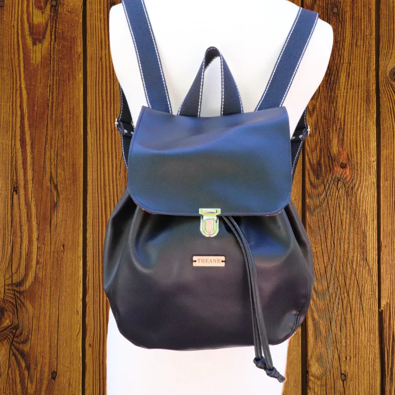 Sac Ă dos en alter-cuir de raisin
