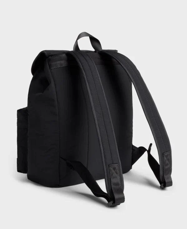 Sac à dos en tissu recyclé Noir - Image 3