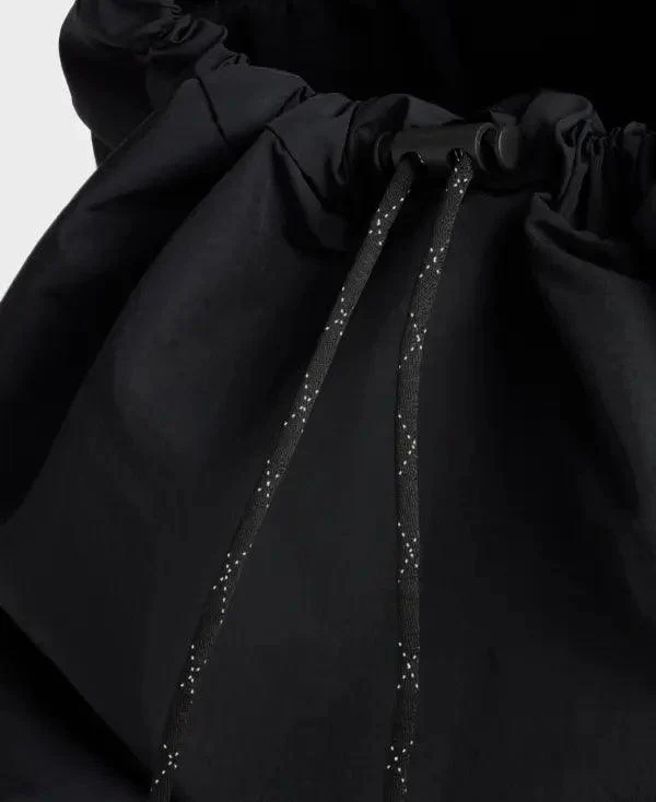 Sac à dos en tissu recyclé Noir - Image 4