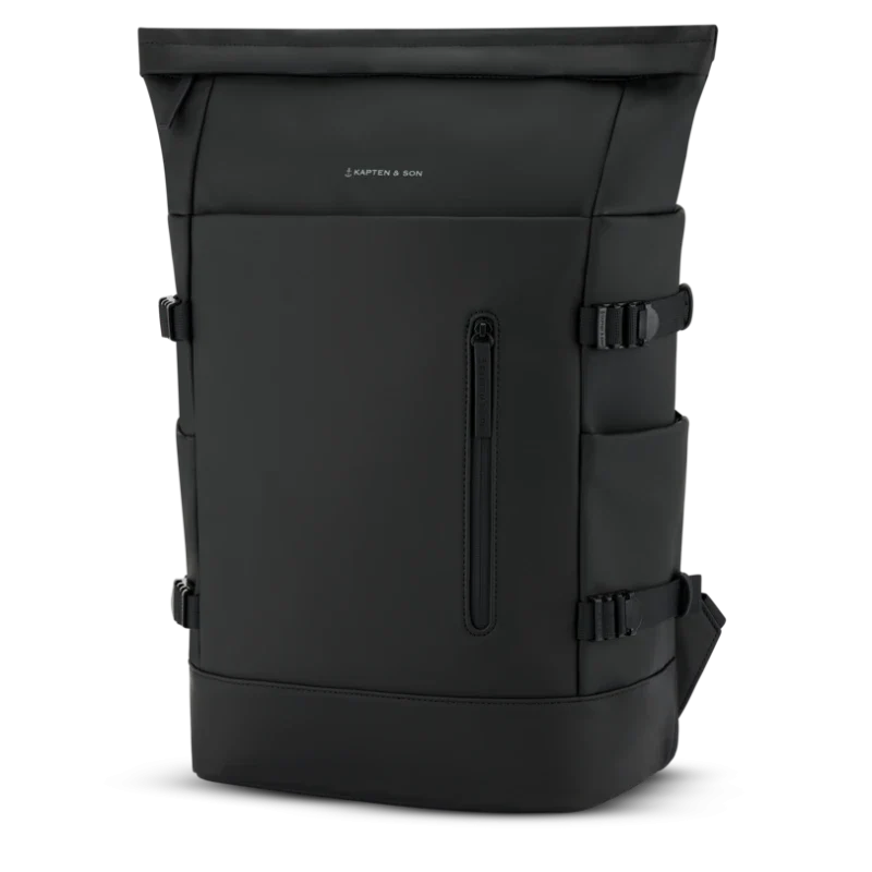Sac à dos noir matières recyclées - Helsinki Pro - Image 3