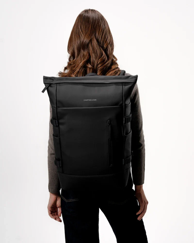 Sac à dos noir matières recyclées - Helsinki Pro - Image 9