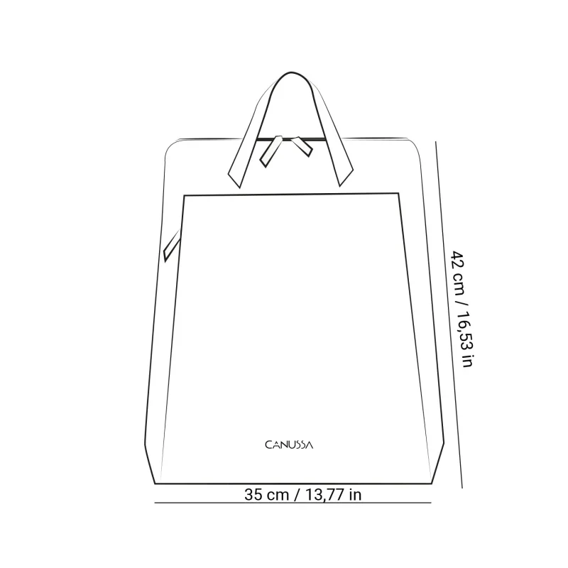 Sac à dos pour ordinateur en cuir vegan marron - Image 9