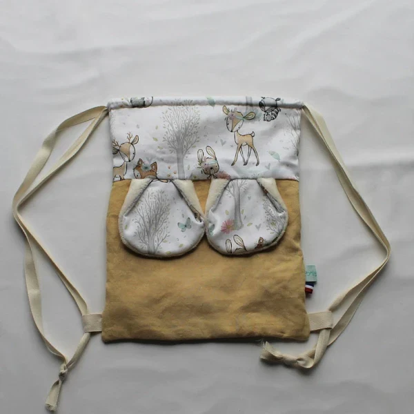 Sac à dos upcyclé pour enfant I Plusieurs motifs et coloris - Image 2