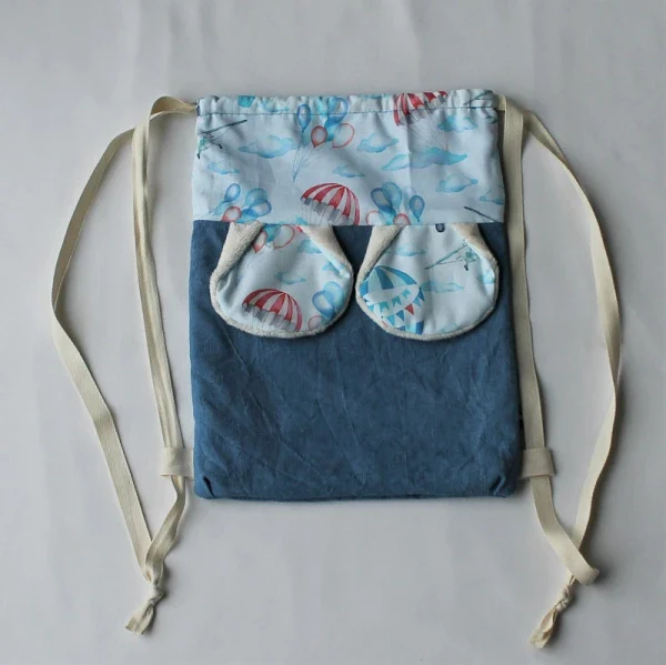 Sac à dos upcyclé pour enfant I Plusieurs motifs et coloris - Image 6