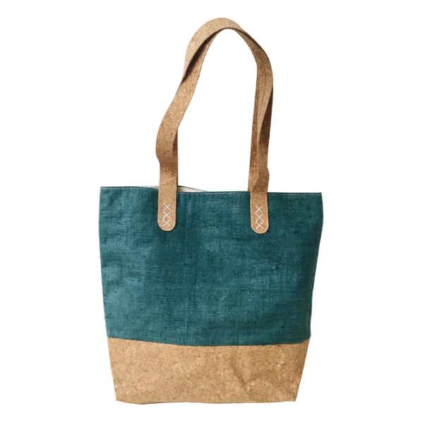 Sac à main en chanvre et papier kraft Hemp Rosa - Plusieurs coloris - Image 7