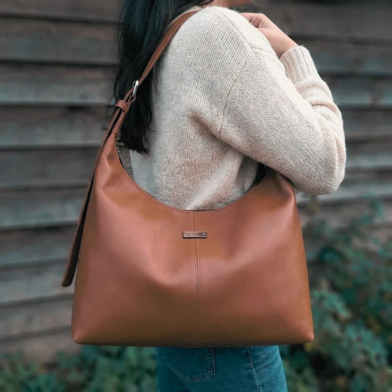 Sac à main hobo en alter-cuir de raisin - Image 3