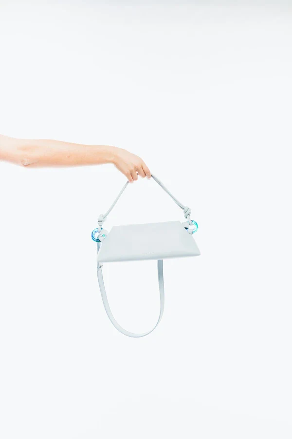 Sac baguette cuir végan avec anneaux - plusieurs coloris - Image 3