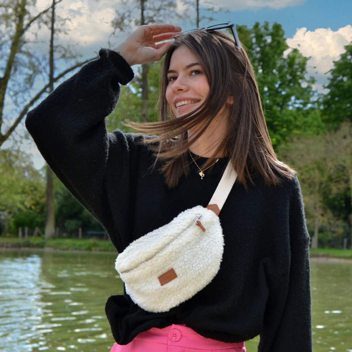Sac Banane Binette Boule de neige - Image 4