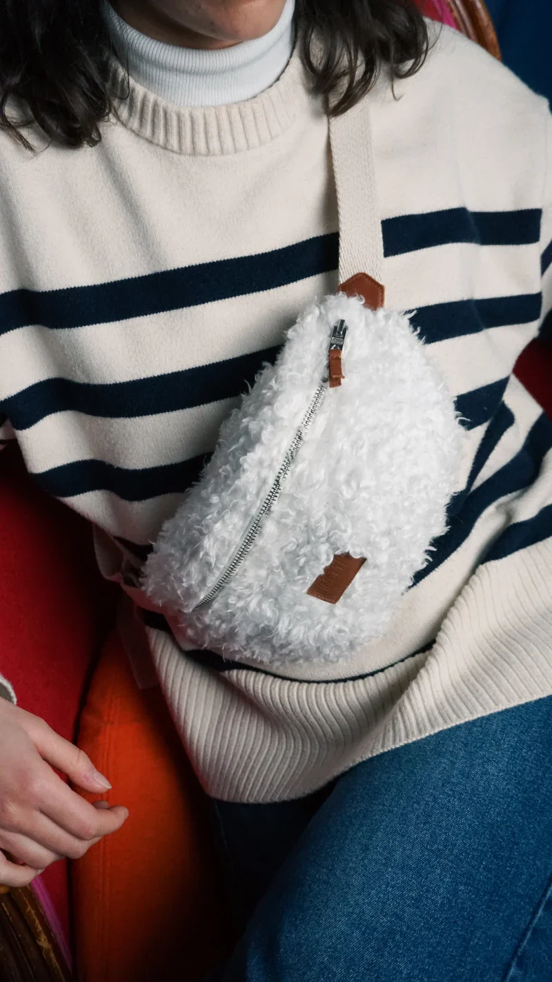 Sac Banane Binette Boule de neige - Image 8