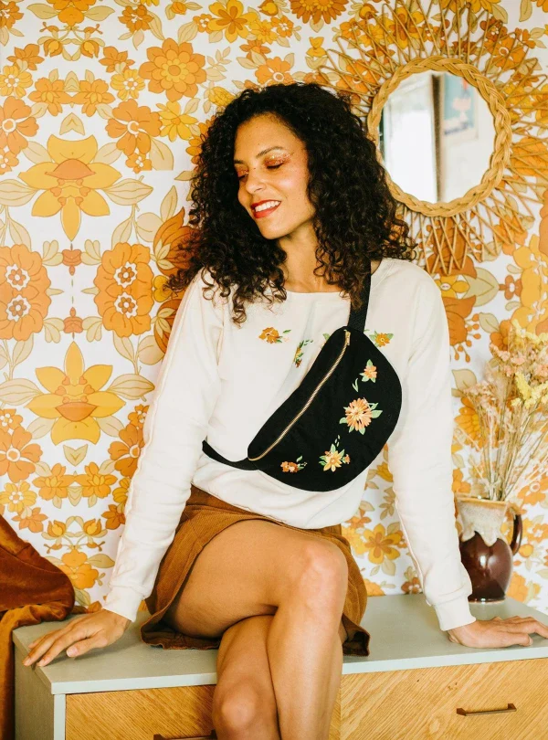 Sac Banane en coton bio avec broderie - plusieurs modèles - Image 13