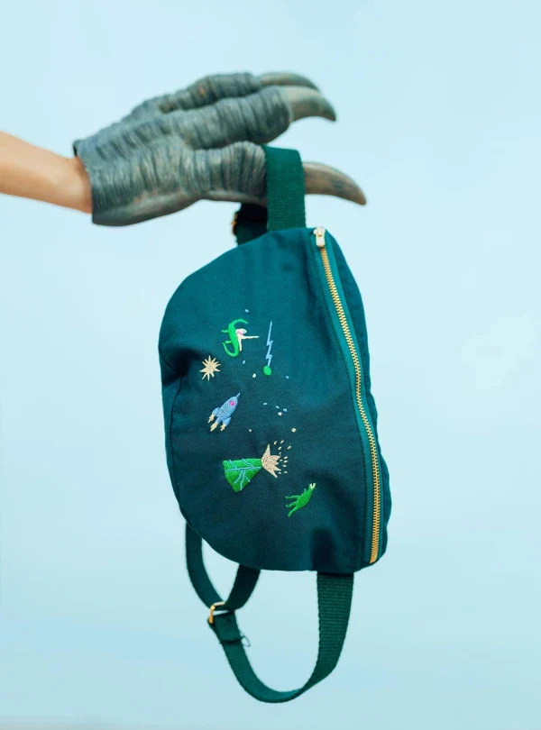 Sac Banane en coton bio avec broderie - plusieurs modèles - Image 4