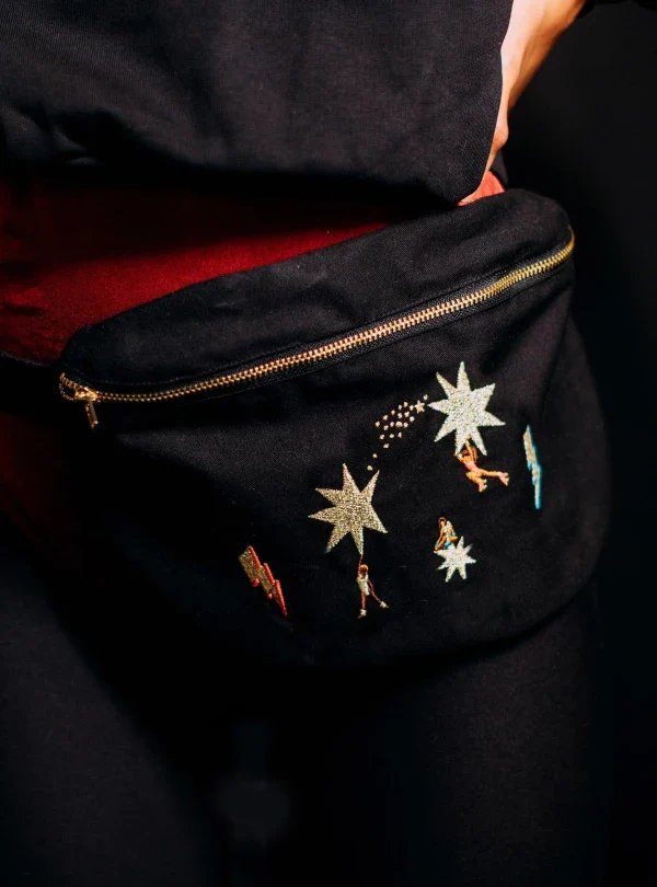 Sac Banane en coton bio avec broderie - plusieurs modèles - Image 6