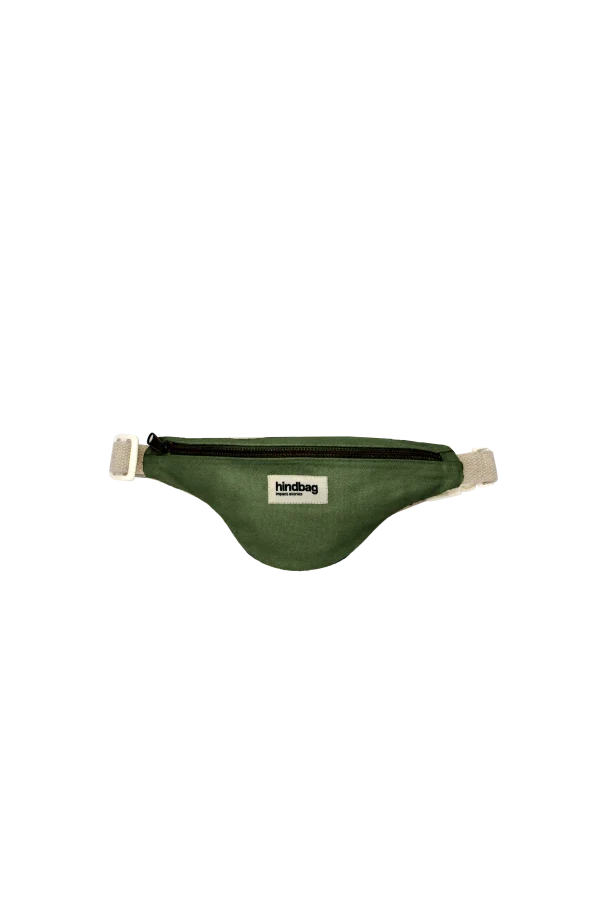 Sac banane enfant vert Olive - Augustin - Image 3