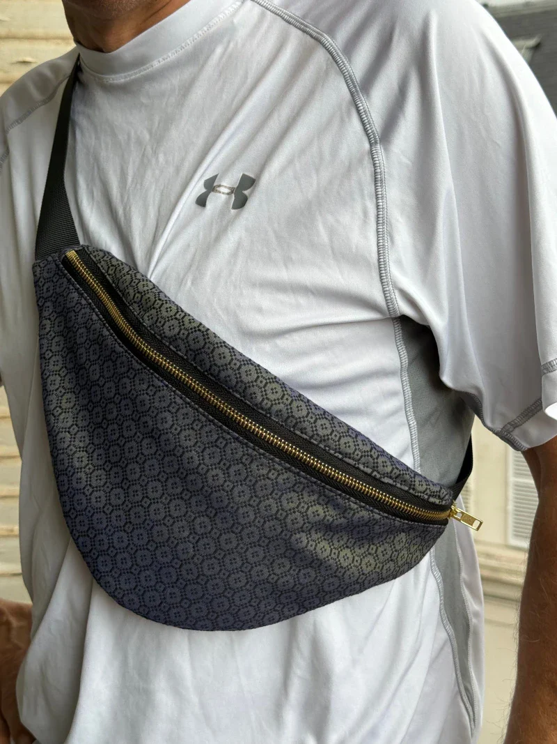 Sac banane Gris Bleu - Kachin - Image 10
