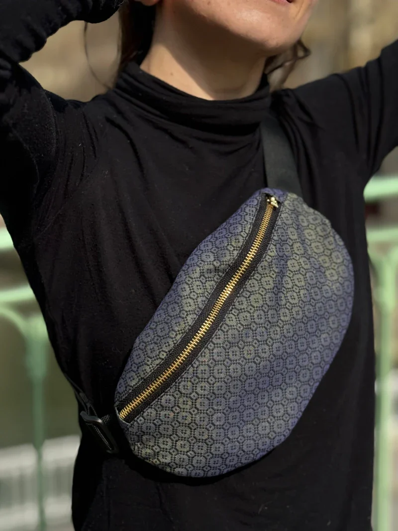 Sac banane Gris Bleu - Kachin - Image 12