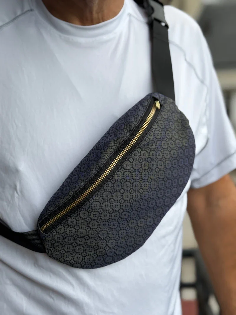 Sac banane Gris Bleu - Kachin - Image 9