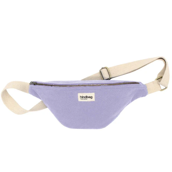 Sac banane Lilas en coton bio - Olivia - Image 6