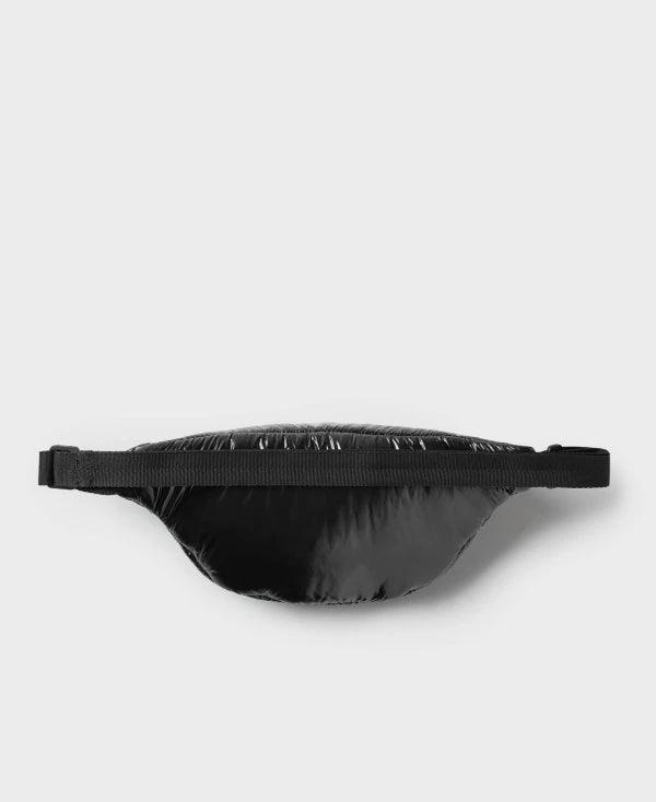 Sac banane matelassé brillant noire - Glossy - Image 5