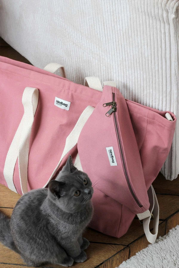 Sac banane en coton bio Olivia rose blush - Image 13
