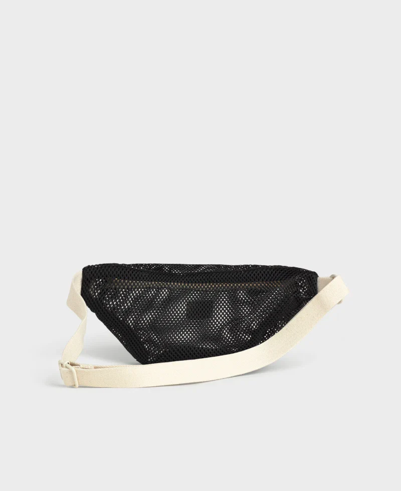 Sac banane Onyx - noir en matière recyclées - Image 4