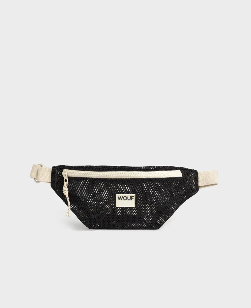 Sac banane Onyx - noir en matière recyclées - Image 5