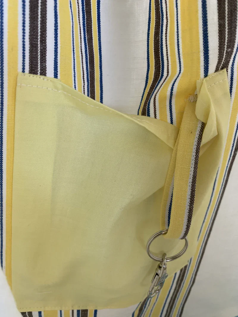 Sac de plage upcyclé fait main - Image 4