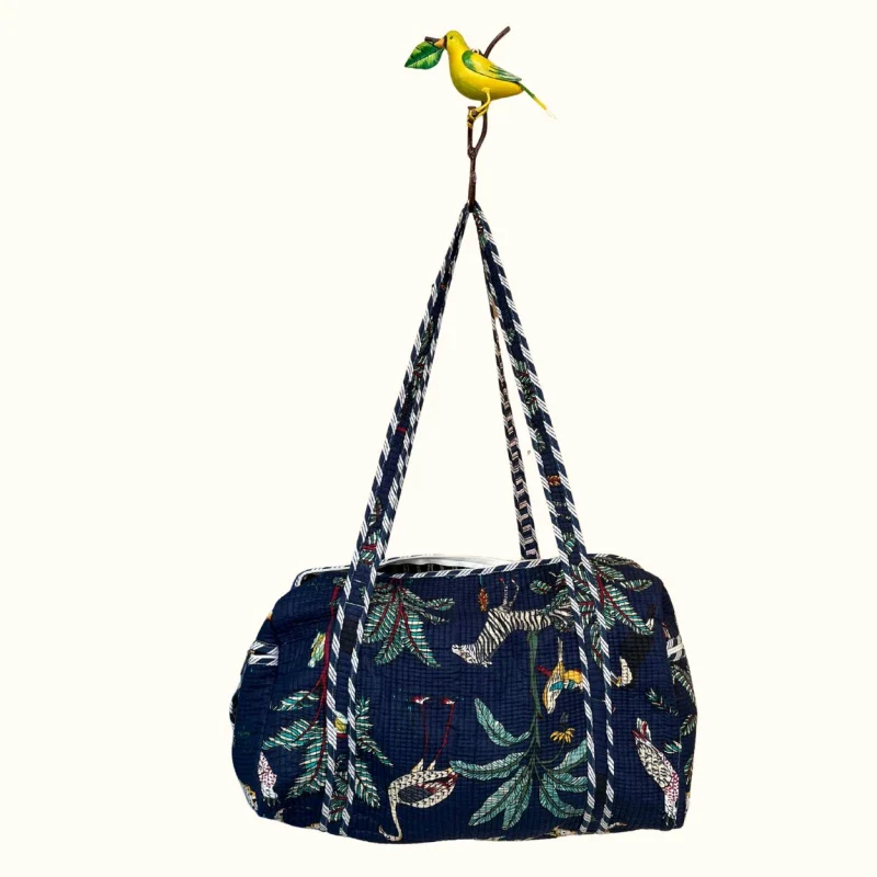 Sac de voyage matelassé "Midnight safari" - Image 2