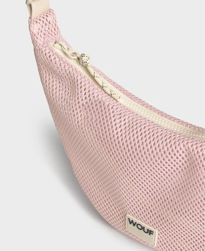 Sac demi-lune matières recyclées - Image 5