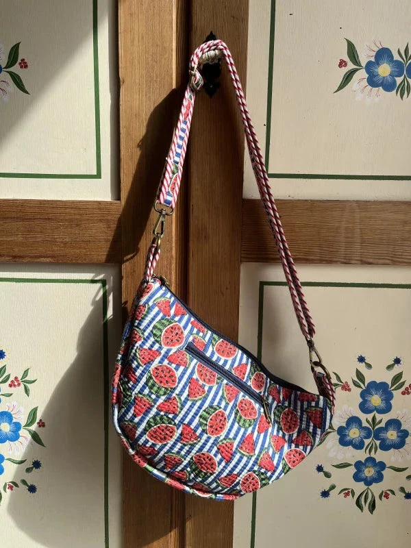 Sac demi lune pastèque - Manoë x Meanwhile Boutique (édition limitée) - Image 4