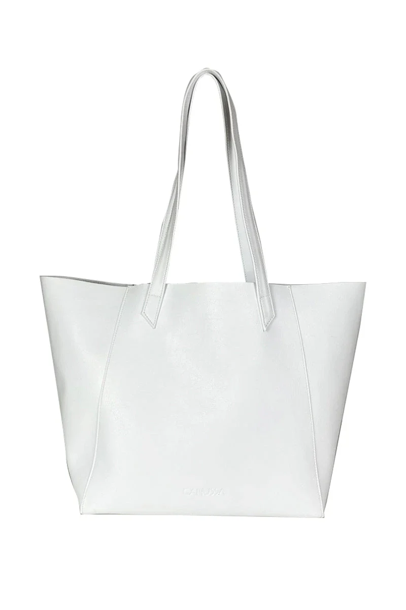 Sac à épaules blanc ajustable - Totissimo - Image 3