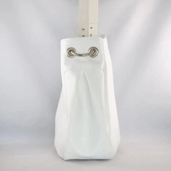 Grand sac fourre-tout en alter-cuir de raisin - Vert - Image 10