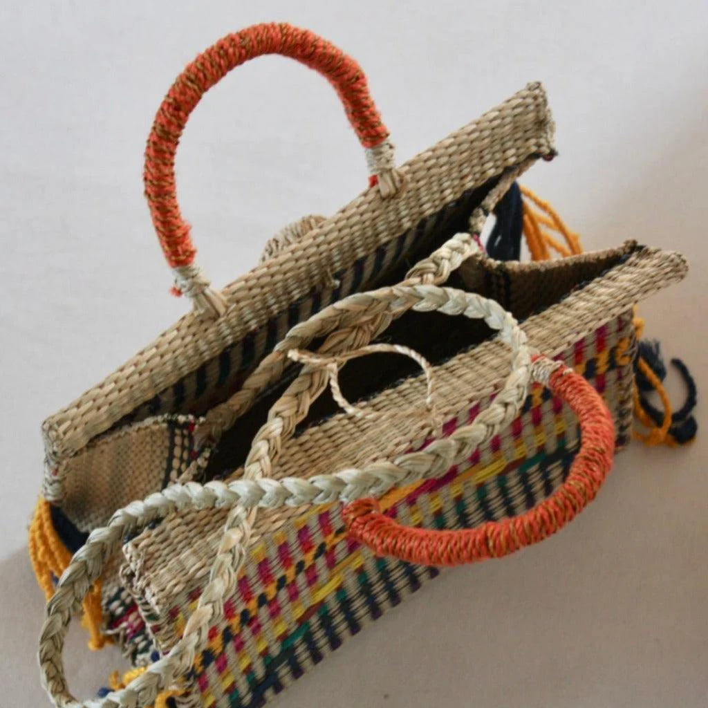 Sac à main en coton I  Bohème Chic - Image 6